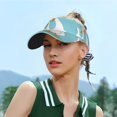 thumbnail image 5 of Honeii Three White Geese Print Adult Sunscreen Visor Cap, Adjustable Sun Protection Hat,Sun Visor Hats,UV Protection Outdoor Sports Golf Running Sun Caps, 5 of 7