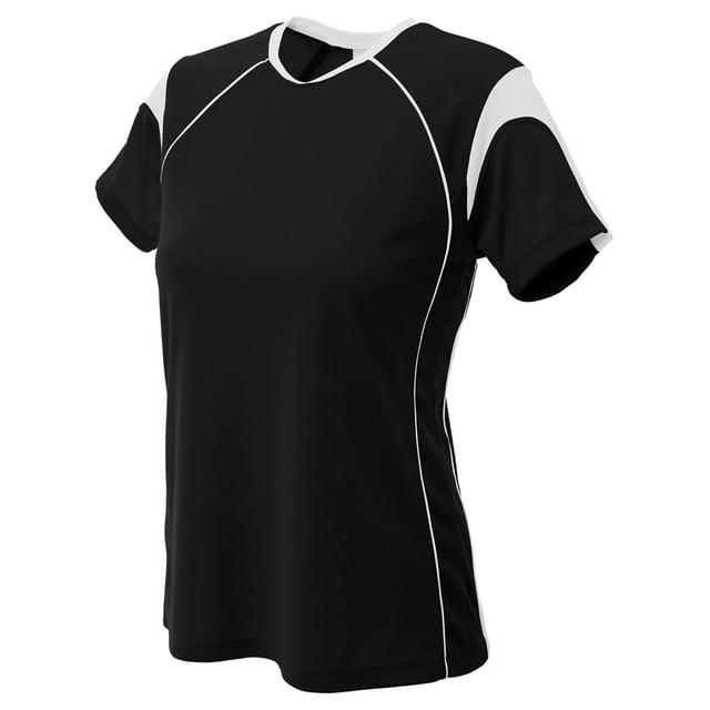 NG3260 A4 NIÑA CLRBLOCK PO TOP NEGRO/ BLANCO L Nave de la gota A4 NG3260