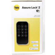 Yale YRD420-WFI-619 Assure Lock 2 Touchscreen with Wi-Fi, Satin Nickel