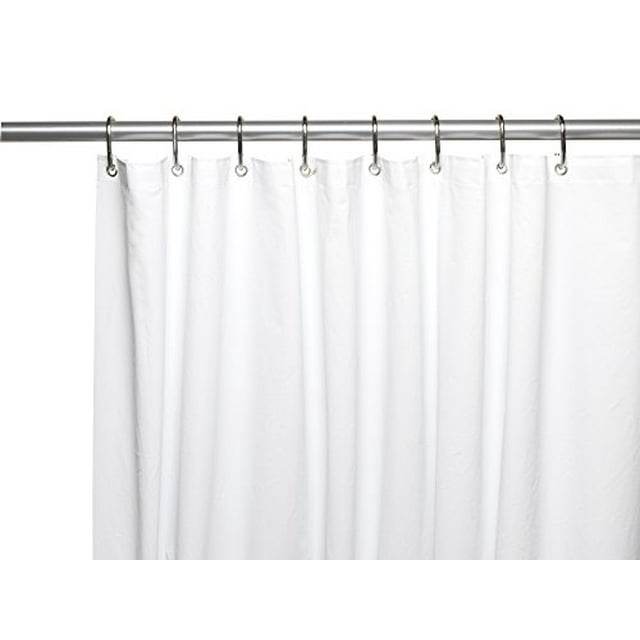 Royal Bath Extra Long and Heavy 10 Gauge PEVA NonToxic Shower Curtain