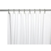 Royal Bath Extra Heavy 6 Gauge PEVA Non-Toxic Shower Curtain Liner with Metal Grommets (72" x 72") - White