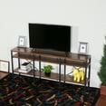 thumbnail image 6 of Davee Furniture Modern  70" TV Stand with Engineer Wood ,Antigue Wood Shelves Finish, 6 of 7