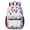 Black-1, variant on 17 Inch Lightweight Backpack,PVC Waterproof Oxford Fabric, Ergonomically Designed, with Large Capacity, Funny Doodle Print