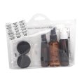 thumbnail image 3 of 6pcs /Set pequeños contenedores de artículos de tocador de viaje, tamaño de viaje de líquido recargable vacío marrón Yuyangstore Botellas de artículos de tocador de viaje, 3 of 8