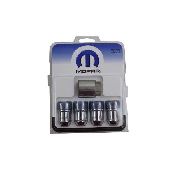 Genuine Chrysler Accessories 82212564 One-Piece Wheel Lock Kit