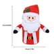 thumbnail image 2 of Bearachild Bolsa de regalo, soporte para regalo, tarro de caramelo, forro polar multiusos, colgante de Navidad, accesorios para festivales, saco de Kits de decoración para fiestas Anciano Forma Bearachild HA069770-02, 2 of 6