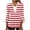 Red, variant on Scyoekwg Womens Tops Dressy Casual Summer Fall Outfts 3/4 Length Sleeve V Neck Ring Hole Shirt Three Quarter Sleeve Tinic Tshirts (Pink,XXL)