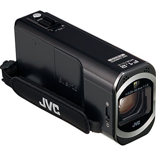 Jvc Everio Gz Vx700 Camcorder High Definition 3 32 Mp 10 X Optical Zoom Flash Card Wi Fi Black Walmart Com