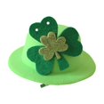 thumbnail image 1 of TISHITA ST. Patrick's Day Hat Costume Accessory for Celebration Carnival Performance Fluorescent Green, 1 of 8