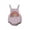 Purple, variant on Aojekbee Infant Baby Girl Overalls Rainbow/Strawberry Embroidery Neck Sleeveless Ribbed Romper