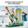 thumbnail image 6 of LEGO Editions Lionel Messi – Soccer Legend - Building Set for Boys & Girls, Ages 12+ - Collectible Soccer Gift with Plaque - Kids Bedroom or Shelf Decor - 43015, 6 of 9