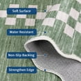 thumbnail image 5 of 8x10 Area Rug for Living Room Scalloped Washable Large Bedroom Rug Non Slip Stain Resistant Modern Border Dining Room Throw Carpet Scalloped Boho Rug for Home Decor Office Nursery, 5 of 9