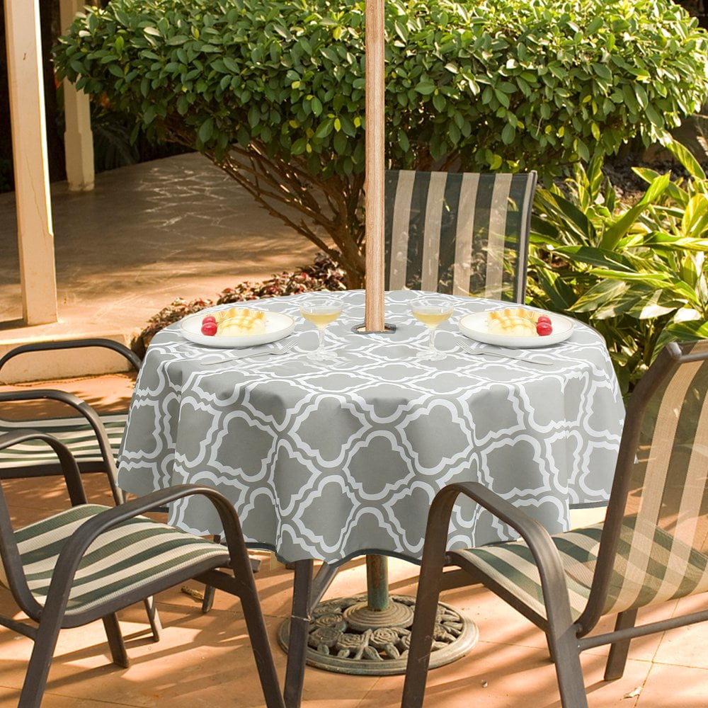 Chair Covers Outdoor Table Cover With Umbrella Hole Patio