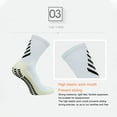 thumbnail image 4 of Botas de fútbol antideslizantes con amortiguación, suela de goma duradera, diseño ligero, para entrenamiento de fútbol, alto rendimiento, tejido transpirable, ideal para atletas, equipo de, 4 of 7