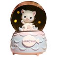 thumbnail image 3 of Bangcool Music Box Crystal Ball Decorative Luminous Musical Box Desk Ornament with Light, 3 of 4
