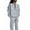 Light Gray, variant on Women'S Sweatsuit Sets 2 Piece Fleece Outfit Half Zip Sweatshirt and Joggers Pants Tracksuit Light Gray L