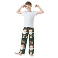 thumbnail image 2 of FORMRS Kids Pajama Pants with Pockets Size 6-8Y Boys Lounge Sleep Bottoms, Whimsical Christmas, 2 of 8
