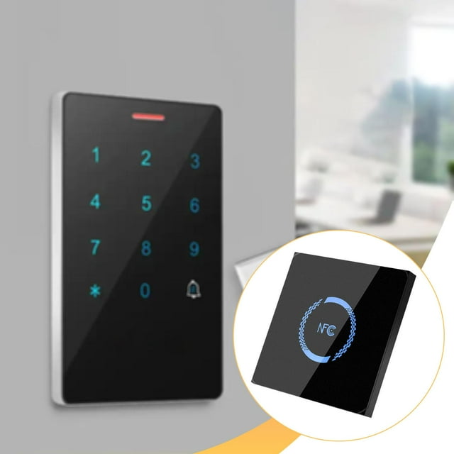 BELOVING Door Access Control Card Reader IP65 Waterproof Black Replace Parts Fittings CC8611R