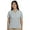 Grey Heather, variant on Devon & Jones Classic Devon & Jones Women'S Pima Pique Short-Sleeve Y-Collar Polo Shirt - Forest - Xxx-Large