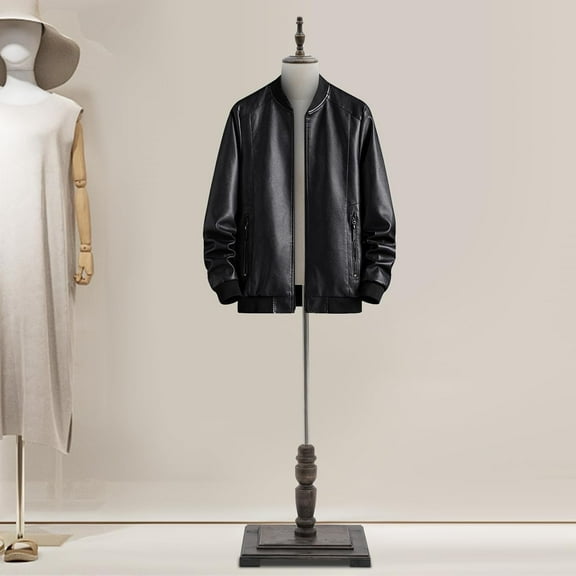 Modern Male Dress Form 15.75 x 11.81 x 70.87 Inch Male Mannequin Model with Stand 59.06-70.87 in Height Adjustable Torso Body for Display Mannequin Dress Form for Clothing Stores