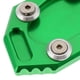 thumbnail image 4 of Almohadil de de extensión de soporte de pata de motocicleta para 300 verde Baoblaze Cojín de pieles de motocicleta, 4 of 8
