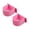 Pink, variant on TAROFISH 2Pcs Bird Feeder Bowl, Safe Bird Cage Feeder, Bird Cage Small Bowl, Sturdy Con Bird Food Tray for Small Birds.