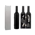 thumbnail image 2 of Fiudx Sacacorchos para Vino, Estuche de 5 Piezas con Forma de Botella, Herramientas de Acero Inoxidable, Elegante Tapón de Vino, Cortador de Papel, Vertedor, Regalo Perfecto para Fiestas, Decoración, 2 of 7