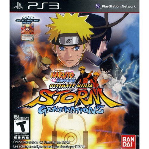 Naruto Shippuden Ultimate Ninja Storm Generations Ps3 Walmart
