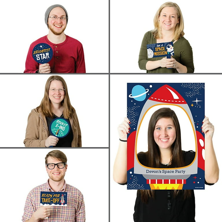 Big Dot of Happiness Blast Off to Outer Space Rocket Ship Baby