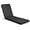 Black, variant on Lounge Chair Cushion 72x21x3 Inch,Waterproof Chaise Lounge Cushion with Non-Slip Bottom, Double Piping Chaise Lounge Cushions Outdoor with Removable Cover,Red