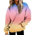 thumbnail image 2 of Womens Fashion Tops Hoodies for Women Pullover Oversized Sweatshirts Long SLeeve Shirts Loose Fit, 2 of 6
