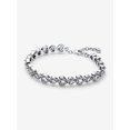 thumbnail image 1 of Pandora Pulsera con Corazones de Halo en Plata de Ley (7,9 Pulgadas), 1 of 6