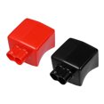 thumbnail image 1 of 1 Par Batería Terminal Cubiertas, 15 mm Universal para Coche Rojo Negro, 1 of 1