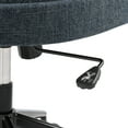 thumbnail image 4 of Modway Chaise de Bureau Rembourrée Pinnacle en Bleu Ardoise, 4 of 10