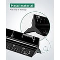 thumbnail image 5 of Architectural Scale Ruler 3 Pack Aluminum Triangular Ruler 12 Inch Imperial Metal Scale Ruler for Blueprint Drafting Ruler for Architect, Civil Engineer, Draftsman, 5 of 7