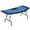 Blue#4, variant on Game Tables Soozier Poker Table Foldable, 70" Oval Blackjack Casino Texas Holdem Poker Game Table for 10 Players with Cup Holders, Blue and Brown,Ping Pong Table