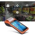 thumbnail image 2 of Tignapoo Handheld Q2 PDA Printer - Android Smart Payment Terminal with Touchscreen POS for Restaurants, 3G Connectivity, Orange Color, Compact Design (110~240V), 2 of 6