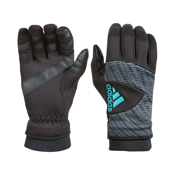 Mark Ontleden De schuld geven adidas Women's Mequon Performance Climawarm Touchscreen Gloves, Blue, M -  Walmart.com