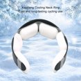 thumbnail image 2 of Greeniant Anillo de refrigeración portátil para entusiastas de los deportes al aire libre, cuello colgante, hielo, multifuncional, fácil de Ropa Deportiva, Zapatos blanco, 2 of 6