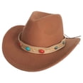 thumbnail image 1 of Chapeau de Cowboy Style Western pour Usage Quotidien à la Maison avec Design Classique et Attrait Intemporel, 1 of 5