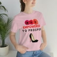 thumbnail image 3 of Empowered To Prosper Unisex Jersey Short Sleeve Tee - Bella+Canvas 3001, 3 of 3