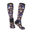 thumbnail image 5 of Lsque Gnomes And Houses Printed Crew Socks Men's Women's LightWeight Thin Casual Calf Socks ,Knee High Socks,Cotton Socks, 5 of 9