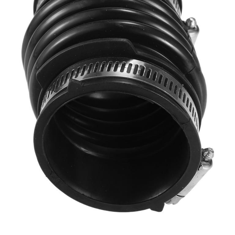 Unique Bargains 2 Pcs Black Air Intake Tube Hose Replacement