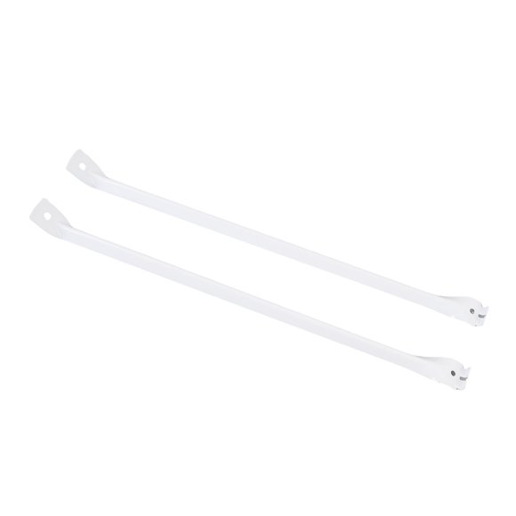 Closet Wire Shelf Brackets, Easy Installation High Load Bearing Capacity Wire Closet Shelving Brackets White Space Saving for RV