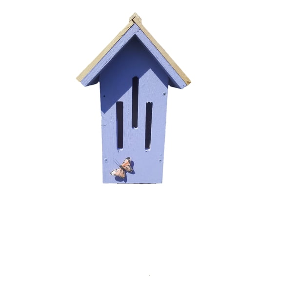 Butterfly House Small (Rancho Red), 12", Bird Houses by Mark, Made in USA