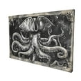 thumbnail image 3 of 16x24 inch Art Paintings For Wall Vintage Pirate Squid,Bathroom,Man Cave,Hotels,Home Rustic Wall Decor Art Prints,Retro Squid Pirate Decorative Painting,For Marine Organism Enthusiast Gifts, 3 of 6
