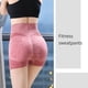 thumbnail image 2 of Pantalones cortos deportivos de verano, cintura alta, realce de cadera, pantalones de Yoga, absorción de sudor, estilo informal, pantalones de Prendas para la parte inferior del cuerpo METRO Jumpingount AP018994-02, 2 of 6