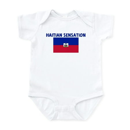 

CafePress - HAITIAN SENSATION Infant Bodysuit - Baby Light Bodysuit Size Newborn - 24 Months