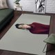 thumbnail image 1 of Iu - Kpop Star Painting Mat área grande negro suave decoración del hogar Boho Picnic1180x140cm (31x55 pulgadas)80x140cm (31x55 pulgadas) zhangyuxiang unisex, 1 of 2