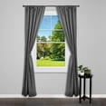 thumbnail image 3 of Kenney Ball End Window Curtain Holdback Pair, Black, 3 of 4